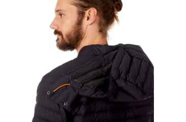 Image of Mammut Alvra Light Down Insulated Hooded Jacket - Mens, Phantom, XL, 1013-00150-00150-116