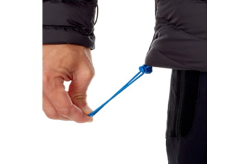 Image of Mammut Alvra Light Down Insulated Hooded Jacket - Mens, Phantom, XL, 1013-00150-00150-116