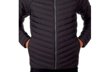 Image of Mammut Alvra Light Down Insulated Hooded Jacket - Mens, Phantom, XL, 1013-00150-00150-116