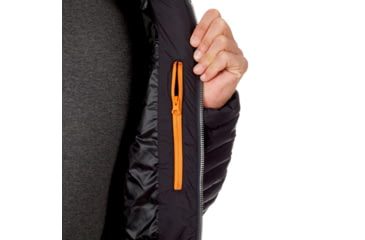 Image of Mammut Alvra Light Down Insulated Hooded Jacket - Mens, Phantom, XL, 1013-00150-00150-116