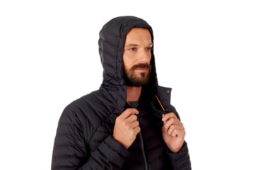 Image of Mammut Alvra Light Down Insulated Hooded Jacket - Mens, Phantom, XL, 1013-00150-00150-116