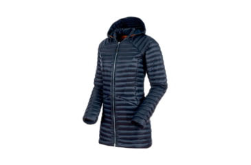 Image of Mammut Alvra Light Down Insulated Hooded Parka - Womens, Marine, S, 1013-00170-5118-113