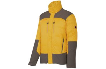 Image of Mammut Ambler Pro IS Hooded Jacket - Mens-Malt/Dark Oak-Medium