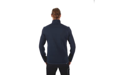 Image of Mammut Arctic Midlayer Jacket - Mens, Marine Melange, 2XL, 1014-10394-5784-117