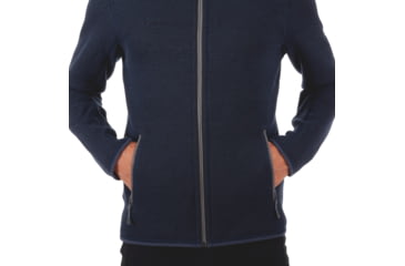 Image of Mammut Arctic Midlayer Jacket - Mens, Marine Melange, 2XL, 1014-10394-5784-117