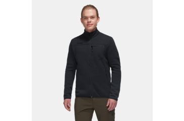 Image of Mammut Artiv IV ML Jacket - Mens, Black Melange, Large, 1014-05790-0033-115