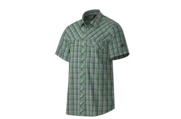 Image of Mammut Asko Shirt - Men's-Cypress/Dark Cypress-Large