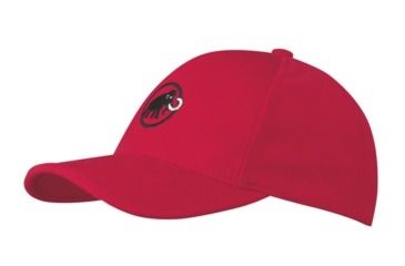 Image of Mammut Baseball Cap - Mens-Fire/Black-XXS/XS