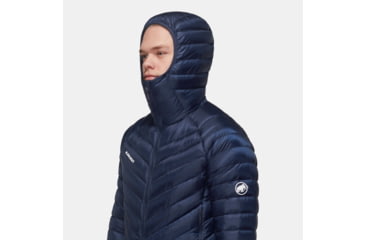 Image of Mammut Broad Peak IN Hooded Jacket - Mens, Marine/Black, Large, 1013-02961-5975-115