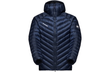Image of Mammut Broad Peak IN Hooded Jacket - Mens, Marine/Black, Large, 1013-02961-5975-115