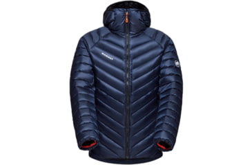 Image of Mammut Broad Peak IN Hooded Jacket - Mens, Marine/Black, Extra Large, 1013-02962-5975-116