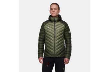Image of Mammut Broad Peak IN Hooded Jacket - Mens, Marsh/Dark Marsh, Medium, 1013-02962-40300-114