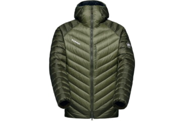 Image of Mammut Broad Peak IN Hooded Jacket - Mens, Marsh/Dark Marsh, Medium, 1013-02962-40300-114