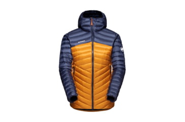 Image of Mammut Broad Peak IN Hooded Jacket - Womens, Cheetah/Marine, Small, 1013-00350-7508-113