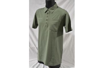 Image of Mammut Chuck Polo Shirt - Men's-Dark Cypress-Large