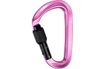 Image of Mammut Classic HMS Screwgate Carabiner, Screw Gate/Pink, One Size, 2040-02470-15274-1