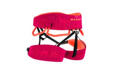 Image of Mammut Comfort Knit Fast Adjust Harness - Womens, Sundown/Safety Orange, Large, 2020-00950-6373-113
