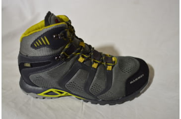 Image of Mammut Comfort Mid GTX SURROUND-Men's-US 9.5-Graphite/Dark Salamander