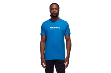 Image of Mammut Core Logo T-Shirt - Mens, Glacier Blue, S, 1017-04024-50589-113