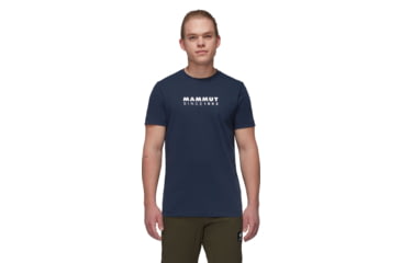 Image of Mammut Core Logo T-Shirt - Mens, Marine, L, 1017-04024-5118-115