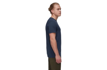Image of Mammut Core Logo T-Shirt - Mens, Marine, L, 1017-04024-5118-115