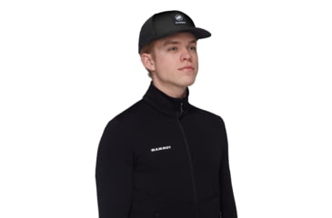 Image of Mammut Crag Cap with Logo, Black, S-M, 1191-01340-0001-3
