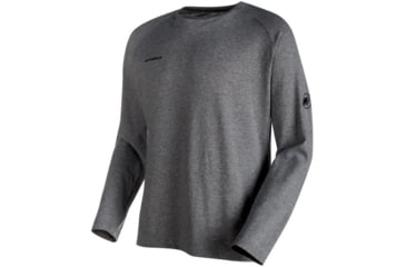 Image of Mammut Crashiano Longsleeve T-Shirt - Men's, Black, 2XL, 1016-00290-0001-117