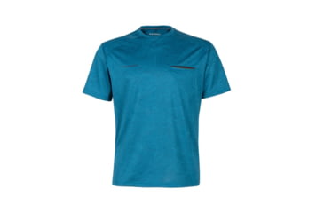 Image of Mammut Crashiano T-Shirt - Men's, Sapphire Melange, Large, 1017-01720-50245-115