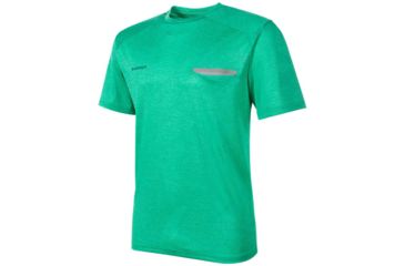 Image of Mammut Crashiano T-Shirt - Mens, Light Emerald Melange, Small, 1017-01720-40112-113