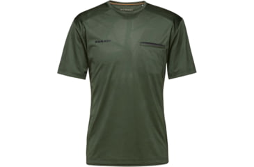 Image of Mammut Crashiano T-Shirt - Mens, Woods Melange, Medium, 1017-01720-40141-114