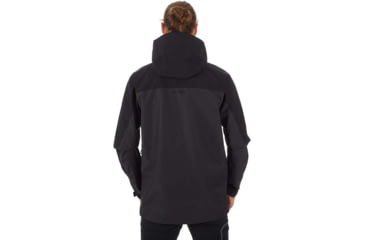 Image of Mammut Crater Hardshell Hooded Jacket - Mens, Phantom/Black, 2XL, 1010-21751-00160-117