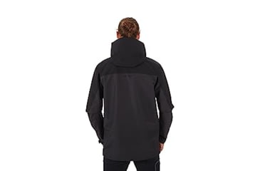 Image of Mammut Crater Hardshell Hooded Jacket - Mens, Phantom-Black, Extra Large, 1010-21751-00160-116