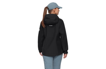 Image of Mammut Crater Light HS Hooded Jacket - Womens, Black, L, 1010-31460-0001-115