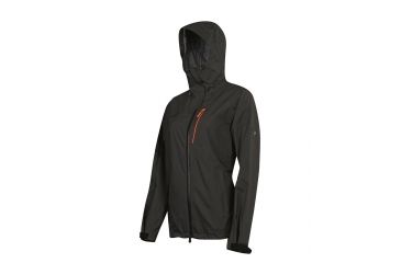 Image of Mammut Crea Jacket - Women's-Graphite/Neon Orange-Small
