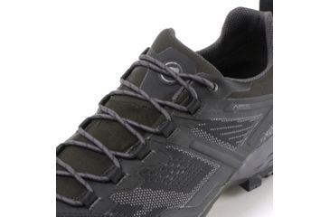 Image of Mammut Ducan Low GTX Backpacking Boots - Mens, Black/Dark Titanium, 10 US, 3030-03520-00288-1090