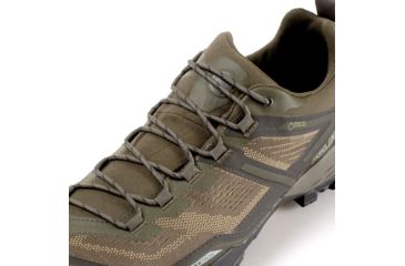 Image of Mammut Ducan Low GTX Backpacking Boots - Mens, Olive/Dark Olive, 9 US, 3030-03520-40084-1080