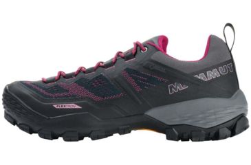 Image of Mammut Ducan Low GTX Backpacking Shoes - Womens, Phantom/Dark Pink, 7 US, 3030-03530-00309-1055