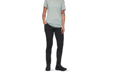 Image of Mammut Ducan Pants - Womens, Black, US 2 Regular, 1022-02500-0001-32