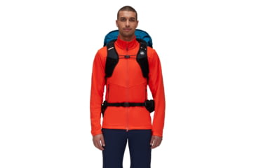 Image of Mammut Ducan Spine Backpack - Mens, Sapphire Black, 50-60L, 2530-00370-50430-1100