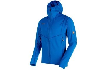 Image of Mammut Eiswand Advanced ML Hooded Jacket, Ice, Extra Large, 1010-24680-5072-116