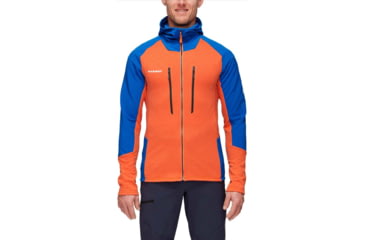 Image of Mammut Eiswand Advanced ML Hooded Jacket - Mens, Arumita/Azurit, Medium, 1014-02290-2218-114