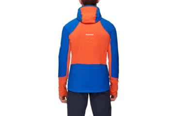 Image of Mammut Eiswand Advanced ML Hooded Jacket - Mens, Arumita/Azurit, Medium, 1014-02290-2218-114