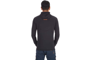 Image of Mammut Eiswand Advanced ML Hooded Jacket - Mens, Black, Extra Large, 1014-00730-0001-116