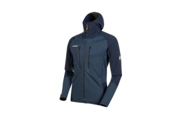 Image of Mammut Eiswand Advanced ML Hooded Jacket - Mens, Night, Large, 1014-02290-5924-115