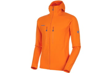Image of Mammut Eiswand Advanced ML Hooded Jacket - Mens, Sunrise, 2XL, 1014-00730-2153-117