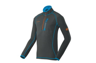 Image of Mammut Eiswand Zip Pull Light-Men's-Large-Black