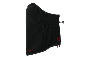 Image of Mammut Fleece Neck Gaiter - Men's-Black