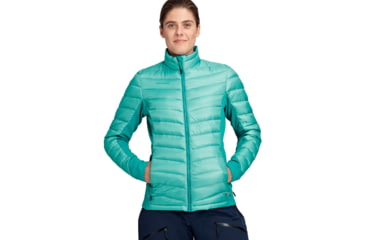 Image of Mammut Flexidown IN Jacket - Womens, Ceramic/Dark Ceramic, Small, 1013-01191-50393-113