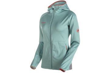 Image of Mammut Get Away ML Hooded Jacket - Women's-Air Melange-X-Large