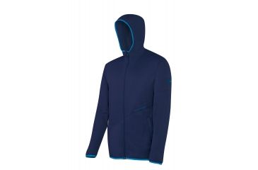 Image of Mammut Go-Far Hooded Jacket - Mens-Space Melange-Small